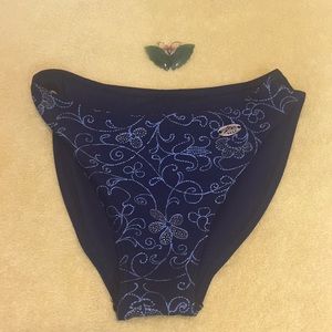 Dark blue bikini swimming suit#58
